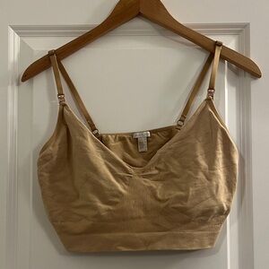 Hatch 2 Essential Nursing and Pumping Bras in Sand and Black Both Size XL